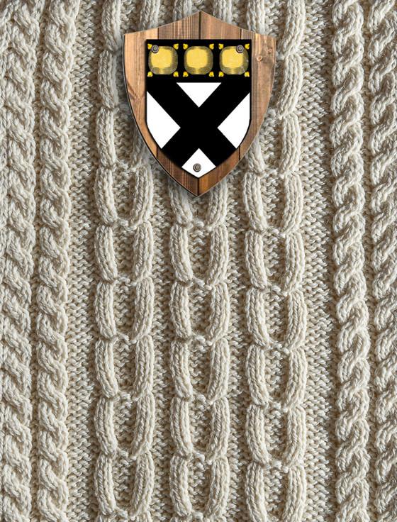 aran cashmere Johnston Clan Aran Throw