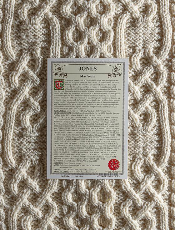 Aran Cashmere Jones Clan Aran Throw