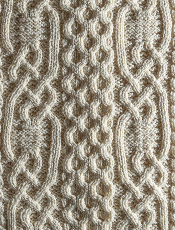 Aran Cashmere Jones Clan Scarf