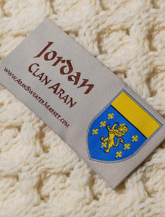 Aran Cashmere Jordan Clan Aran Poncho