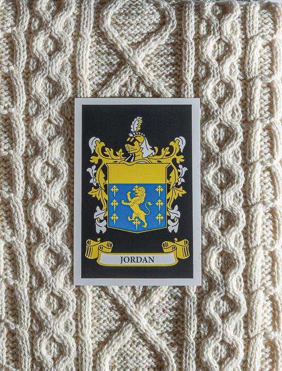 Aran Cashmere Jordan Clan Aran Throw