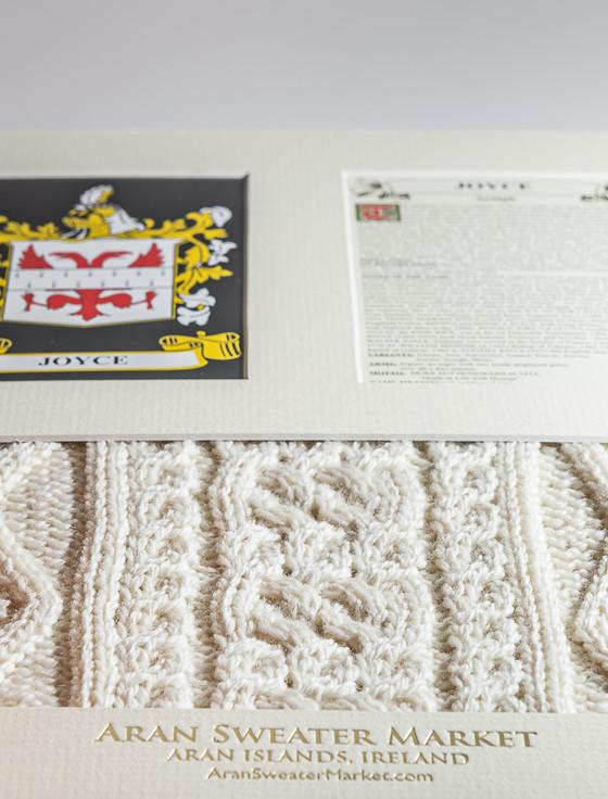 Aran Cashmere Joyce Clan Aran & History Display