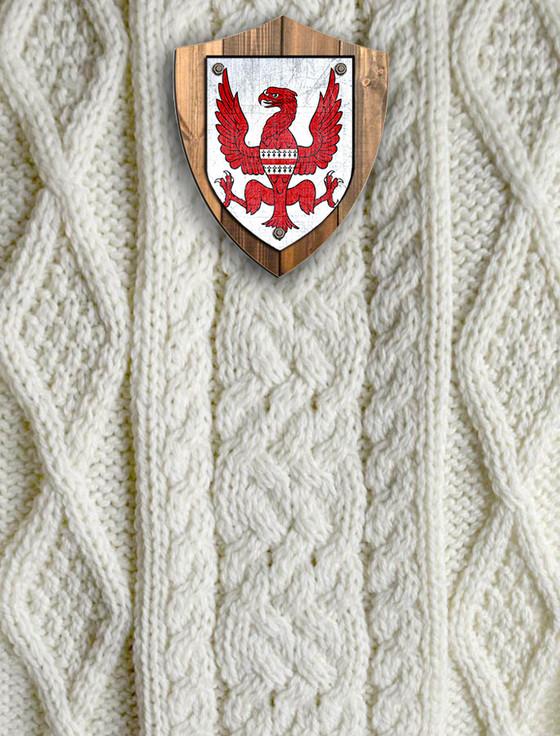 Aran Cashmere Joyce Clan Aran Throw