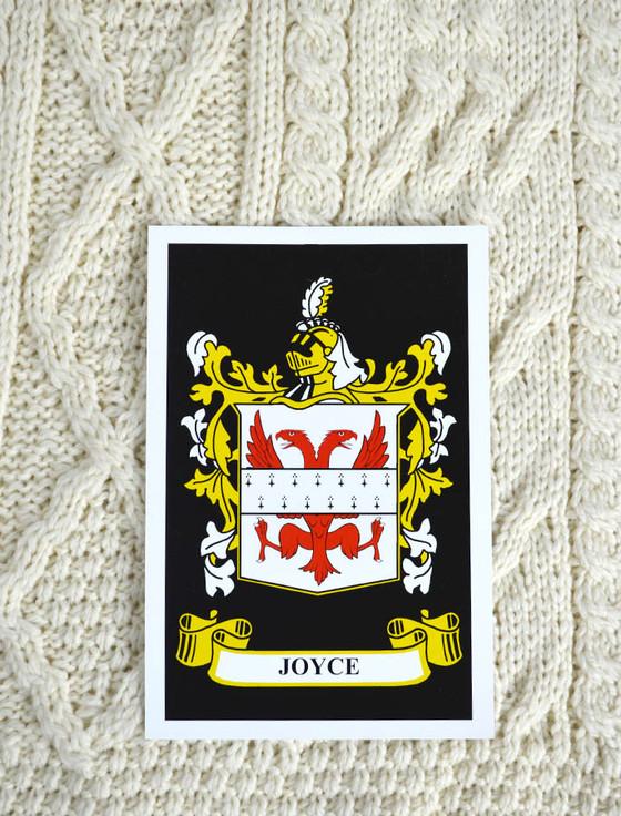 aran cashmere Joyce Clan Aran Throw