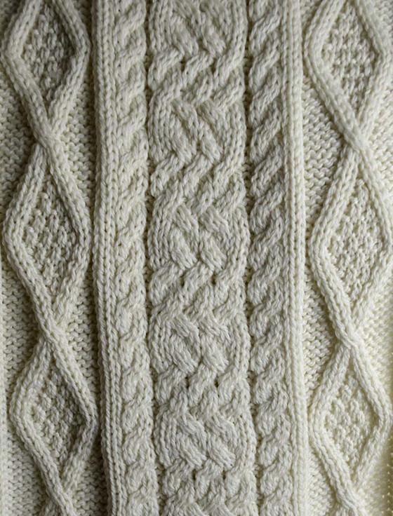 Aran Cashmere Joyce Clan Scarf