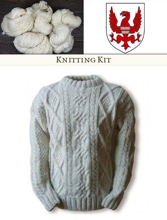 aran cashmere Joyce Knitting Kit