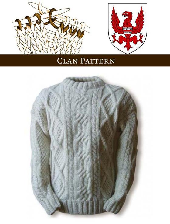 aran cashmere Joyce Knitting Pattern