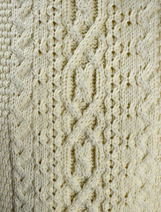Aran Cashmere Kane Clan Scarf