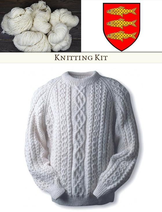 aran cashmere Kane Knitting Kit