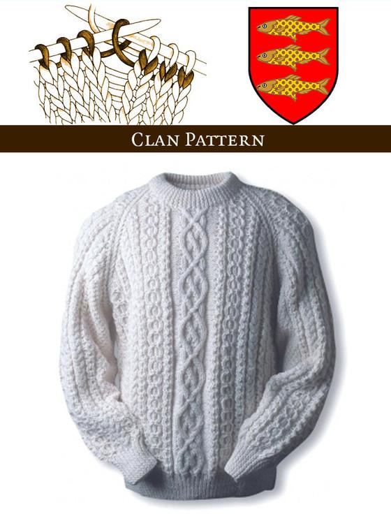 aran cashmere Kane Knitting Pattern