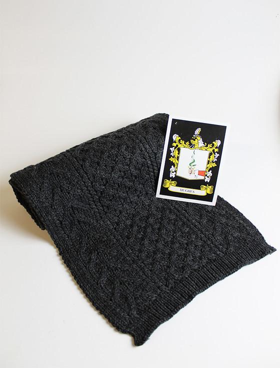 Aran Cashmere Kavanagh Clan Scarf