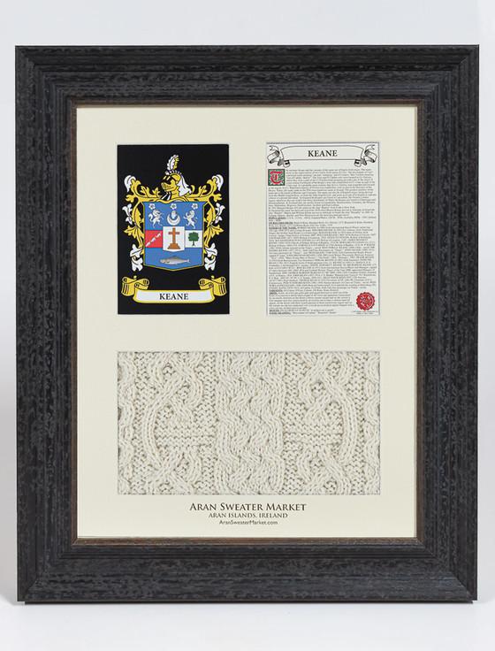 aran cashmere Keane Clan Aran & History Display