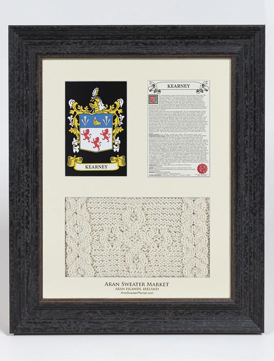 aran cashmere Kearney Clan Aran & History Display