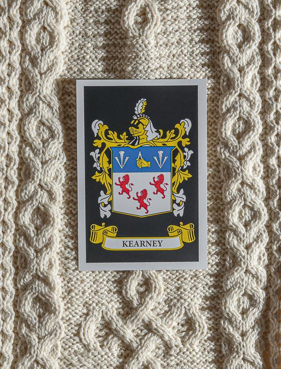 Aran Cashmere Kearney Clan Aran Throw