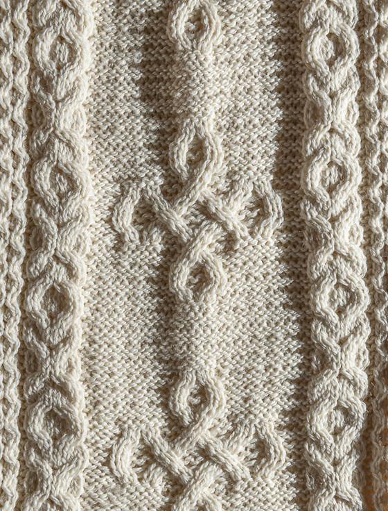 Aran Cashmere Kearney Clan Scarf