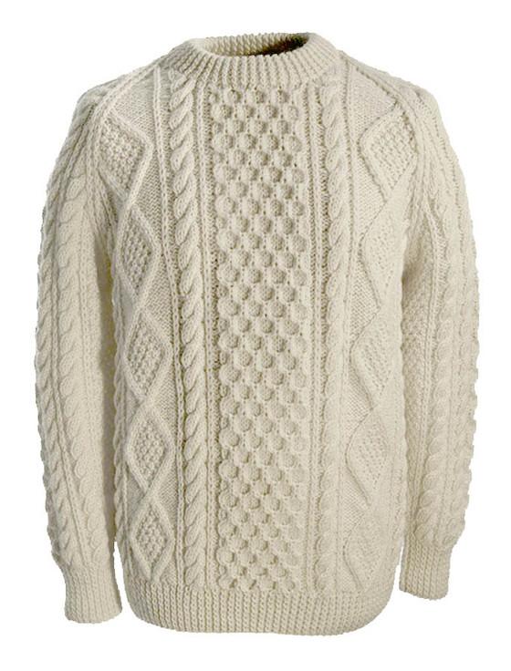aran cashmere Kelleher Clan Sweater