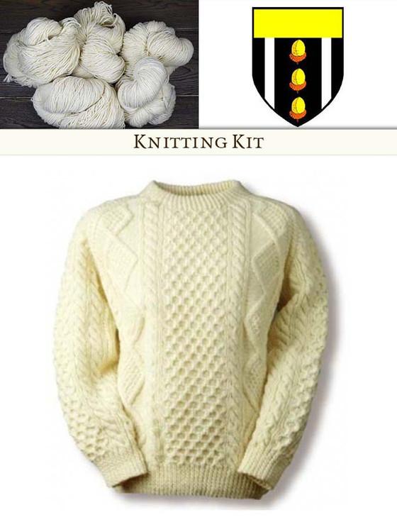 aran cashmere Kelleher Knitting Kit