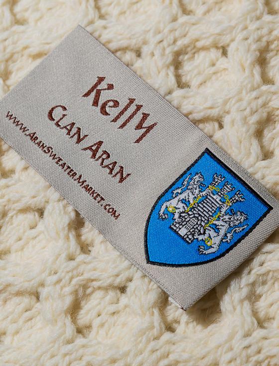 Aran Cashmere Kelly Clan Aran Bed Runner