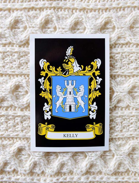 Aran Cashmere Kelly Clan Aran Throw