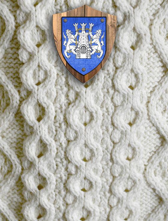 Aran Cashmere Kelly Clan Aran Throw