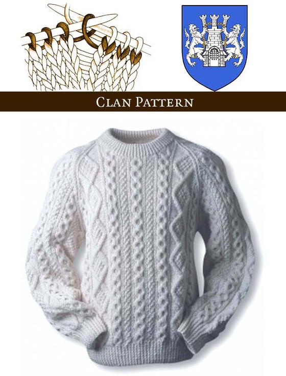 aran cashmere Kelly Knitting Pattern
