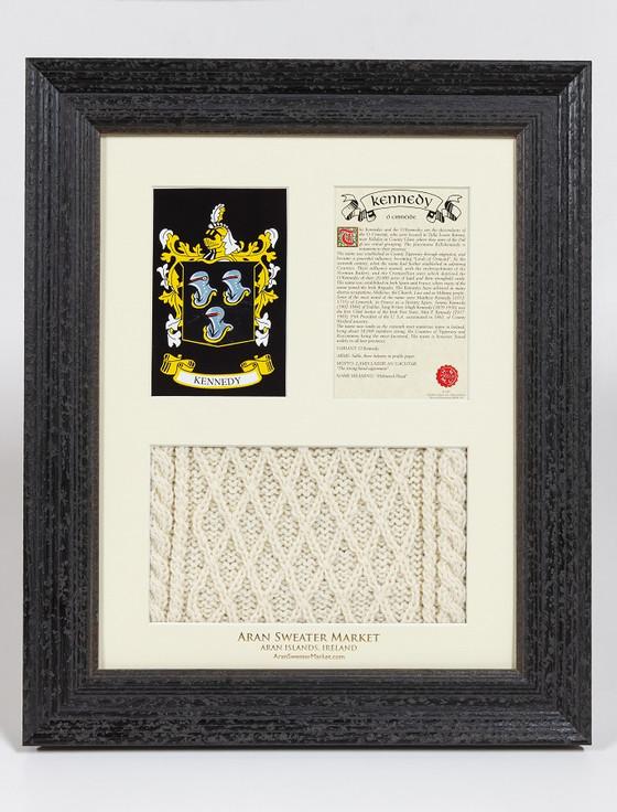 aran cashmere Kennedy Clan Aran & History Display