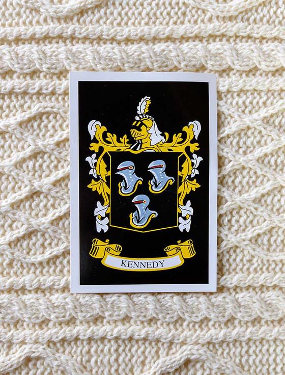 Aran Cashmere Kennedy Clan Aran Throw