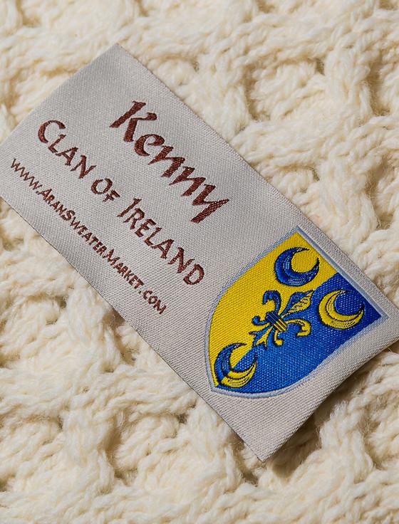 Aran Cashmere Kenny Clan Aran Poncho