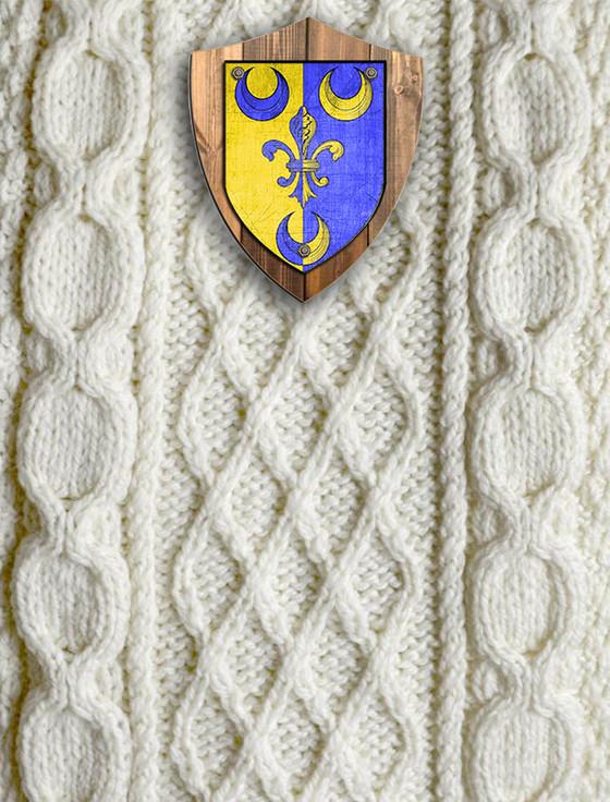 Aran Cashmere Kenny Clan Aran Throw