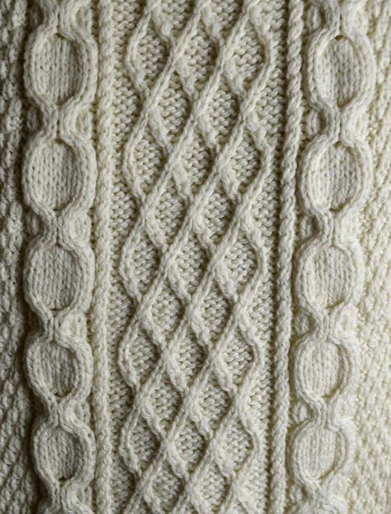 Aran Cashmere Kenny Clan Scarf