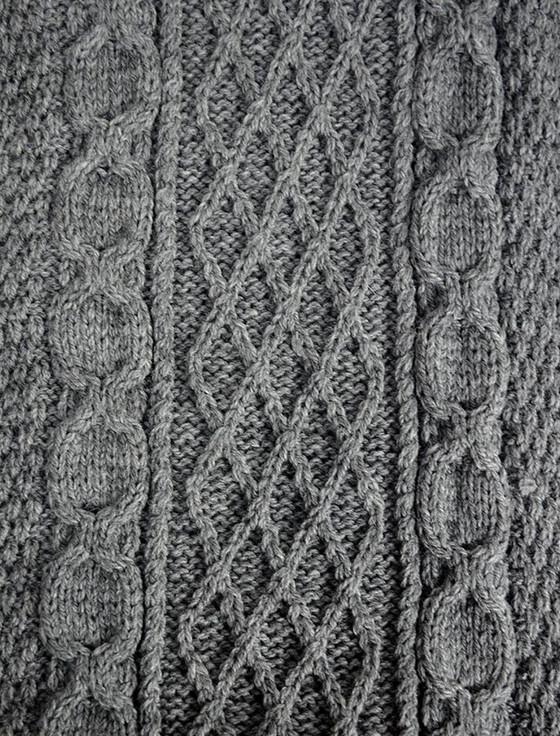 Aran Cashmere Kenny Clan Scarf