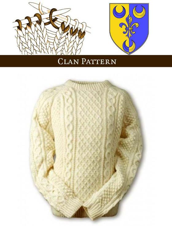 aran cashmere Kenny Knitting Pattern