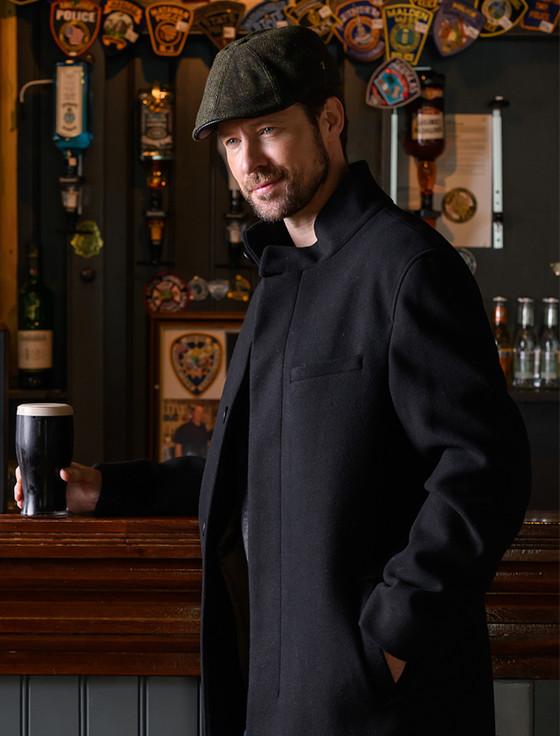 Aran Cashmere Killarney Pub Cap - Dark Green