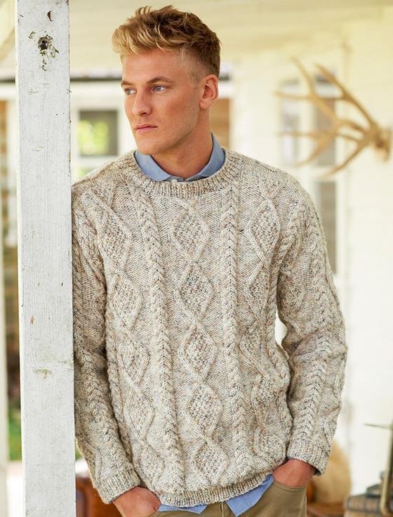 Aran Cashmere King Cole Aran Knitting Book 1