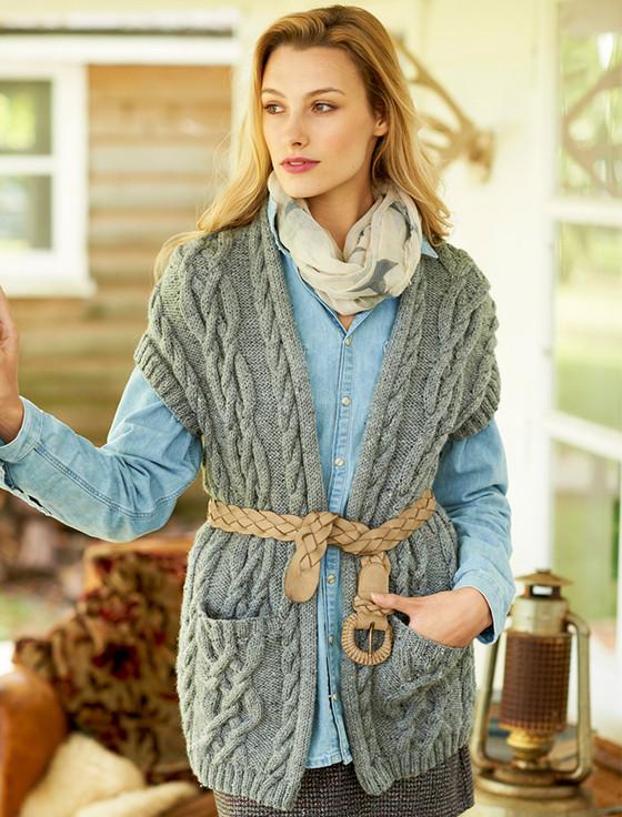 Aran Cashmere King Cole Aran Knitting Book 1
