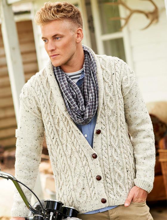 Aran Cashmere King Cole Aran Knitting Book 1