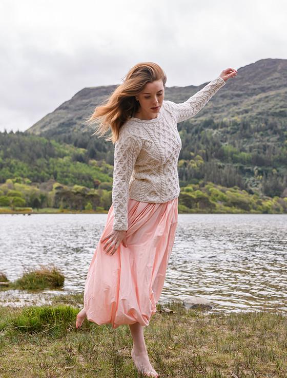 Aran Cashmere Lambay Aran Sweater For Women