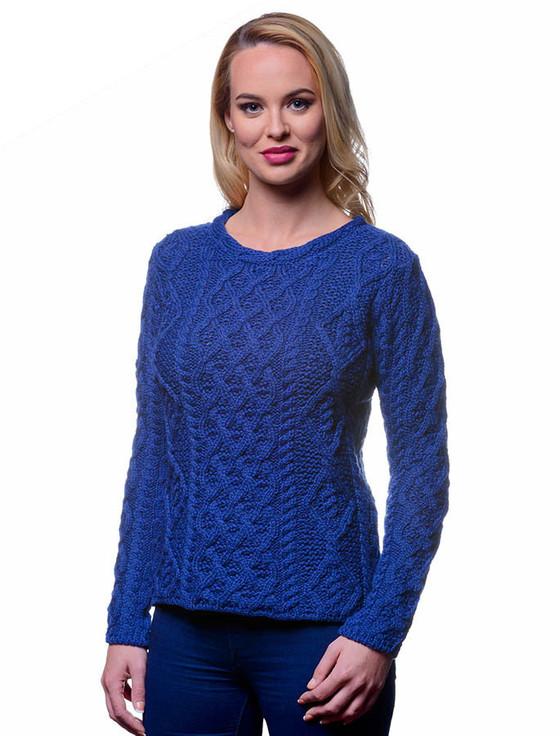 aran cashmere Lambay Aran Sweater for Women‎‎‎‎‎‎‎