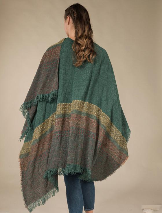 Aran Cashmere Lambswool Celtic Ruana Wrap‎‎‎‎‎‎‎‎‎‎‎‎‎‎‎‎‎‎‎‎‎‎‎‎‎‎‎‎‎‎‎‎