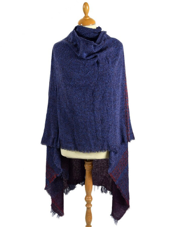 Aran Cashmere Lambswool Celtic Ruana Wrap‎‎‎‎‎‎‎‎‎‎‎‎‎‎‎‎‎‎‎‎‎‎‎‎‎‎