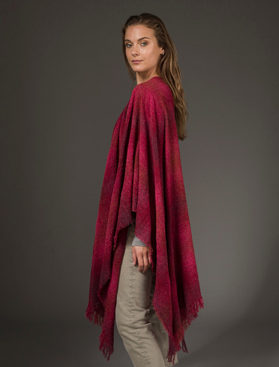Aran Cashmere Lambswool Celtic Ruana Wrap‎‎‎‎‎‎‎‎‎‎‎‎‎‎‎‎‎‎‎‎