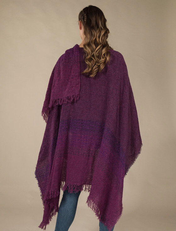 Aran Cashmere Lambswool Celtic Ruana Wrap‎‎‎‎‎‎‎‎‎‎‎‎‎‎‎‎‎‎‎‎‎‎‎‎‎‎‎‎