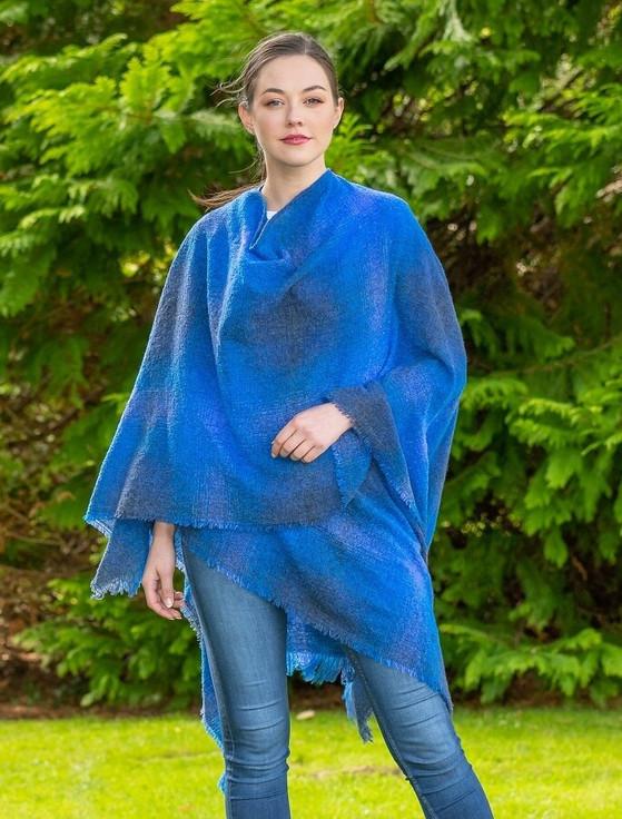 Aran Cashmere Lambswool Celtic Ruana Wrap‎‎‎‎‎‎‎‎‎‎‎‎‎‎‎‎‎‎‎‎‎‎‎‎‎‎‎‎