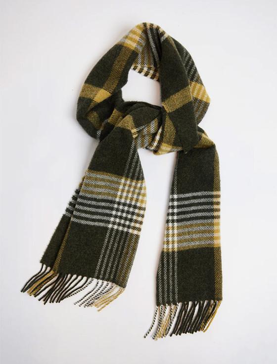 aran cashmere Lambswool Scarf - Bród