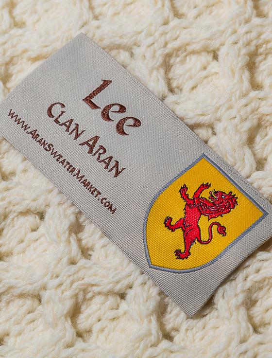 Aran Cashmere Lee Clan Aran Poncho