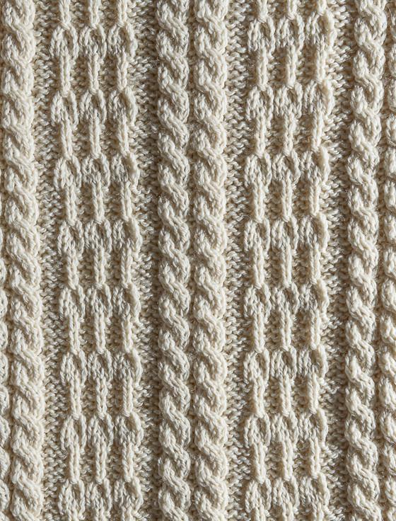 Aran Cashmere Lee Clan Scarf