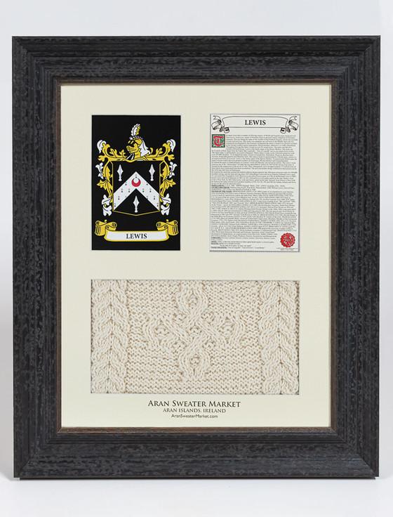 aran cashmere Lewis Clan Aran & History Display