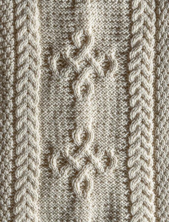Aran Cashmere Lewis Clan Scarf