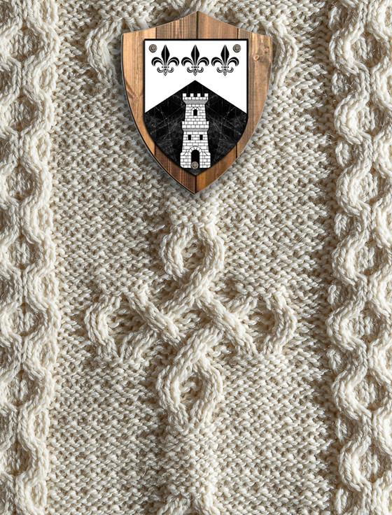 aran cashmere Little Clan Aran Throw