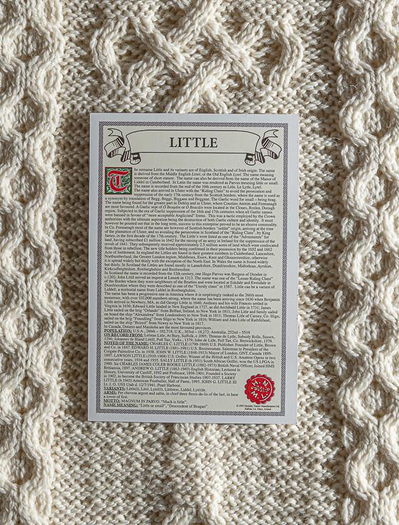 Aran Cashmere Little Clan Scarf